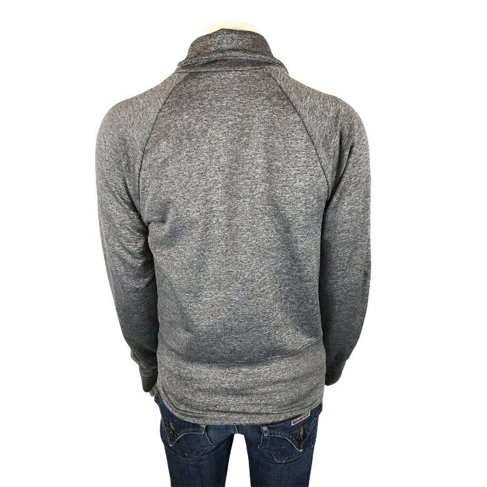 Lucy Womens Athletic Jacket Size XS Gray Full Zip Pockets Sweatshirt - Picture 2 of 7
